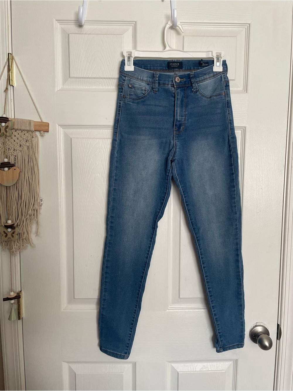 Curve Appeal Blue High-Rise Women’s 2/26 Minimalist Jegging Jeans